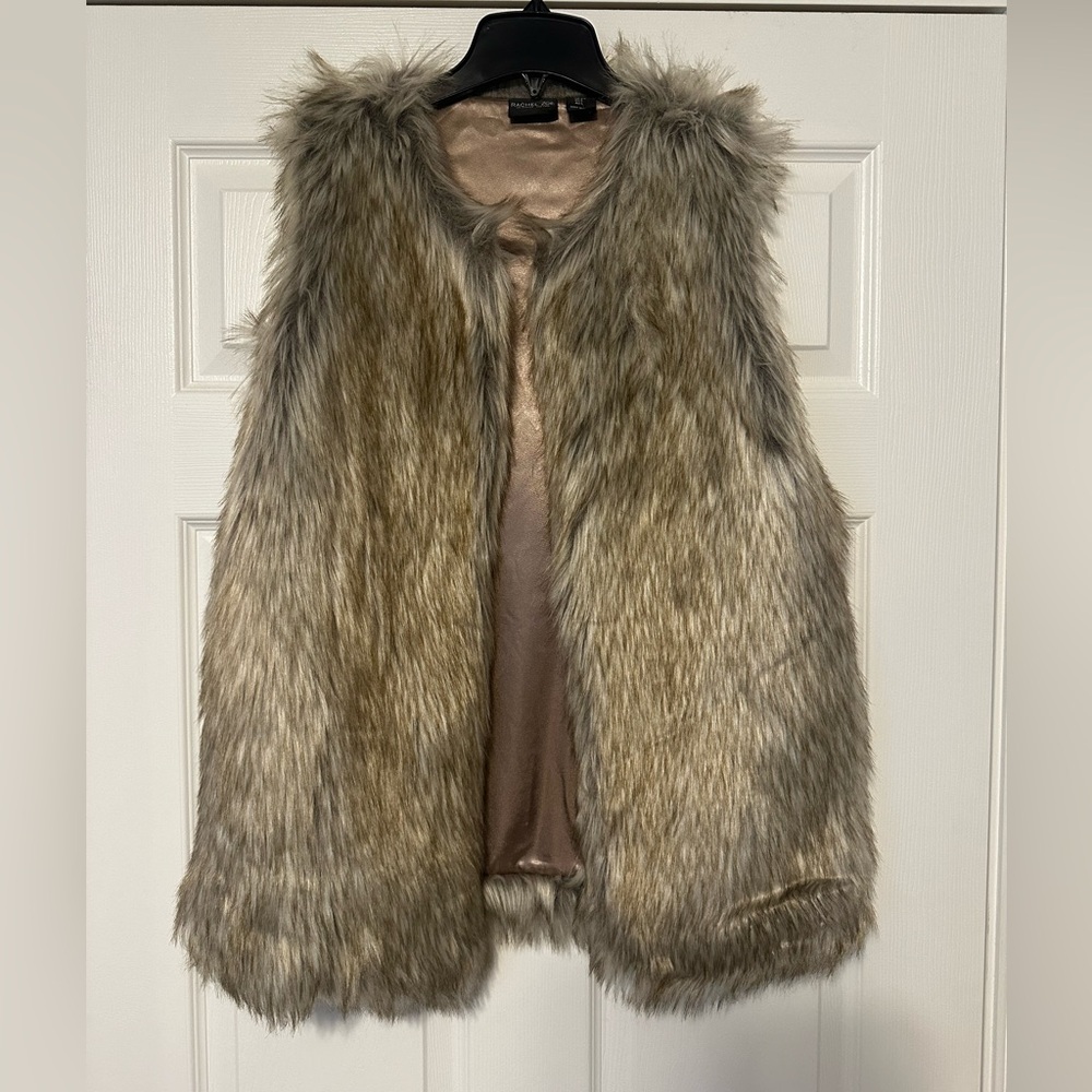 Rachel Zoe Faux Fur Vest